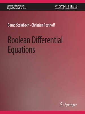 cover image of Boolean Differential Equations